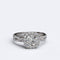 1.1ct Cushion Cut Diamond Infinity Style Gold Engagement Ring - 06GG70